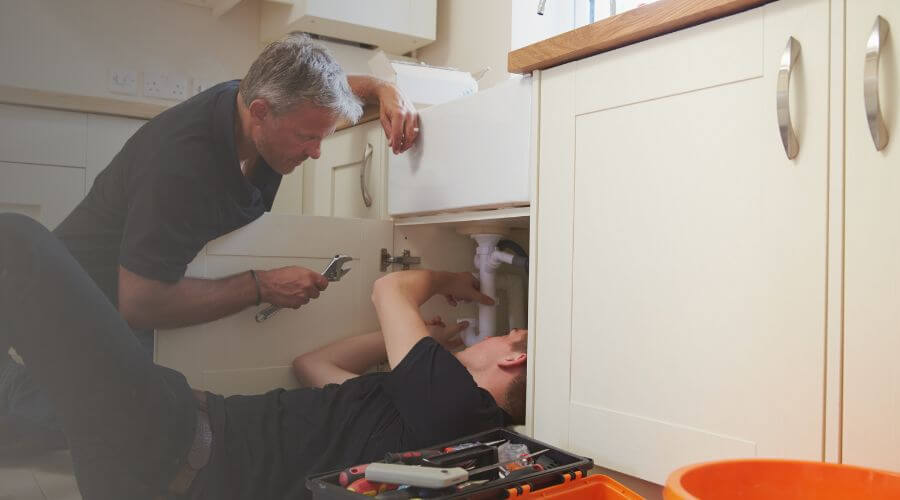 Professional burst pipe repair services in East China, MI